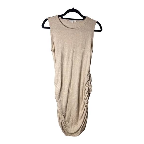 Antistar Dresses & Skirts - ANTISTAR SIDE RUCHE SOFT RAYON SHIRT TANK DRESS SIZE LARGE SUPER SOFT